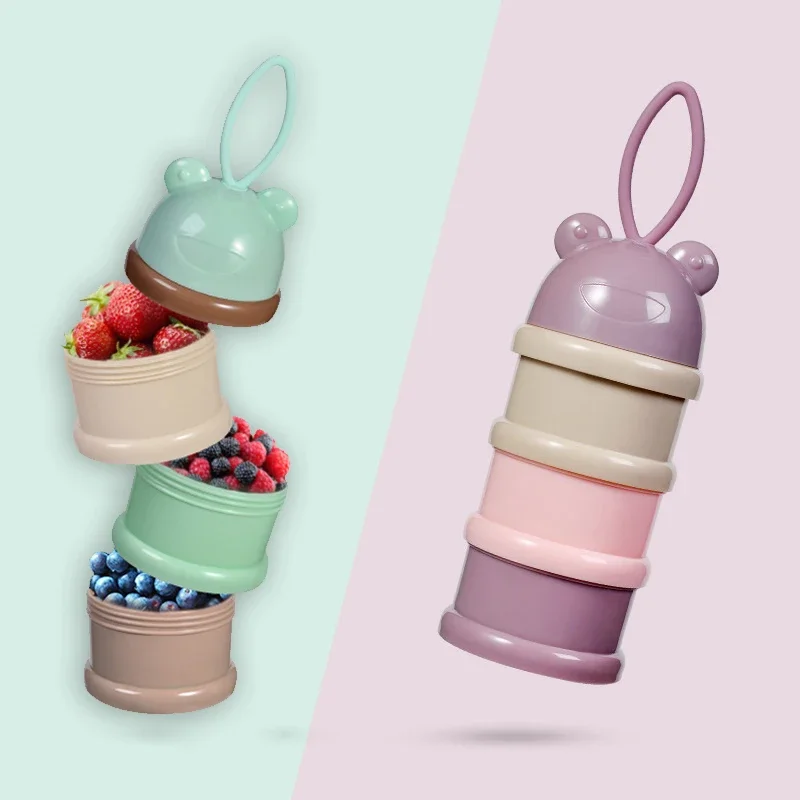 Baby Food Dispenser - 여행 - 필수 저장 시리얼 파우더