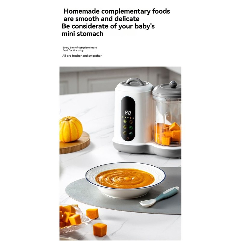 Baby Food Blender And Steamer - [NEW!N92R】 자동 이유식 제조기-다기능 스티머 블렌더-영국