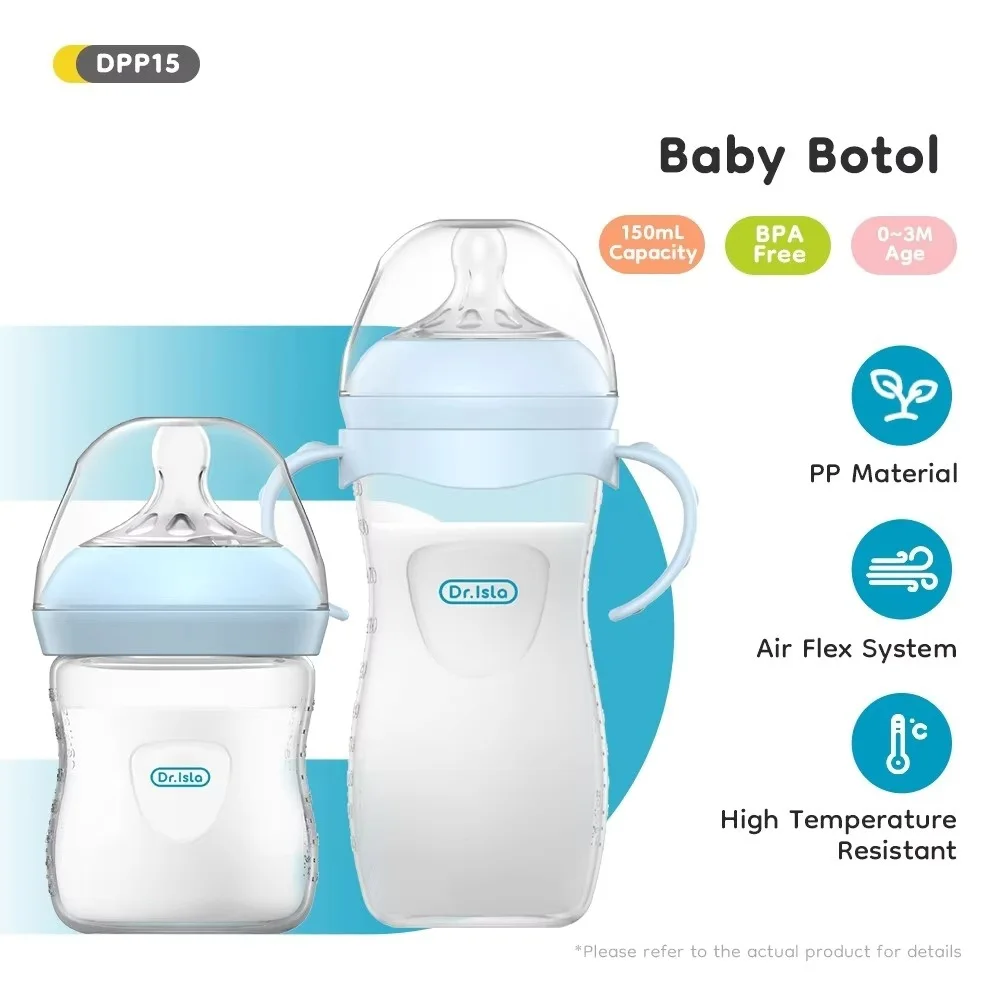 Baby Food Dispensing Spoon - 아기 PP 젖병 150/240/330ML 손잡이가 있는