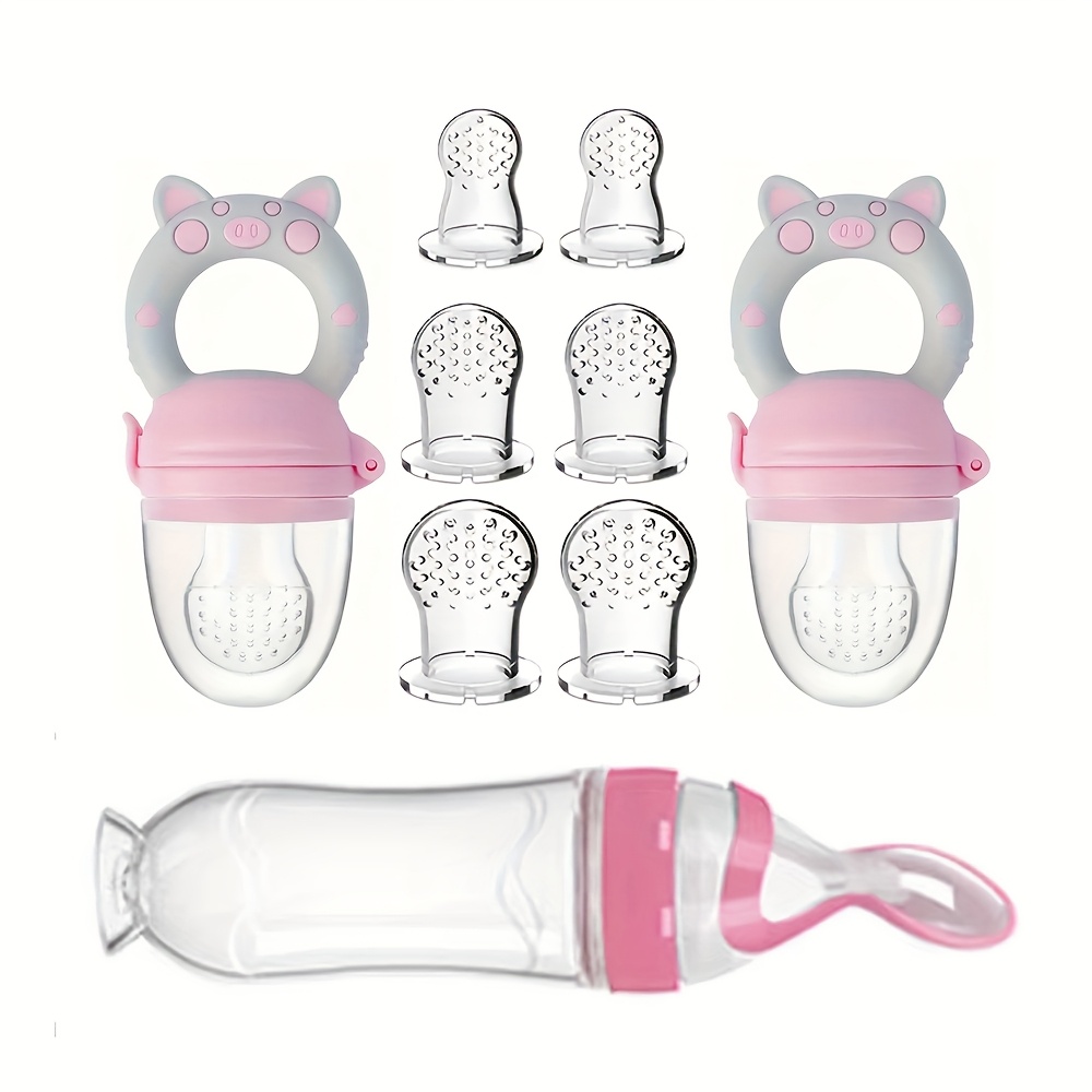 Baby Food Dispensing Spoon - 9pcs 먹이 칼: 쌀 시리얼용 스푼