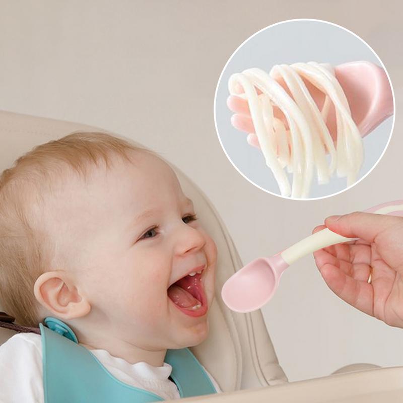 아기 포크 및 스푼 실리콘 이유식 스푼 및 포크 식기류 - Baby Food Weaning 리뷰 및 가격
