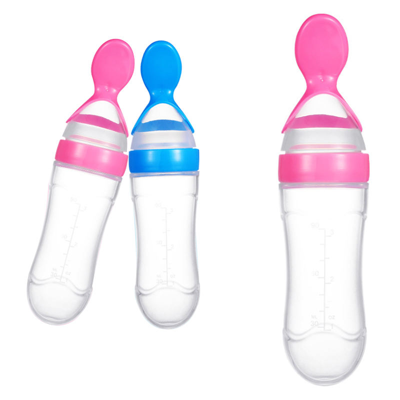 핫 세일 아기 먹이기 실리콘 병 숟가락 포함 3온스 음 - Baby Food Dispensing Spoon 리뷰 및 가격