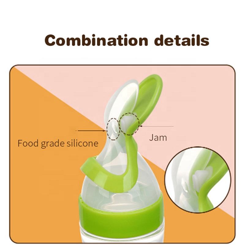 핫 세일 아기 먹이기 실리콘 병 숟가락 포함 3온스 음 - Baby Food Dispensing Spoon 리뷰 및 가격