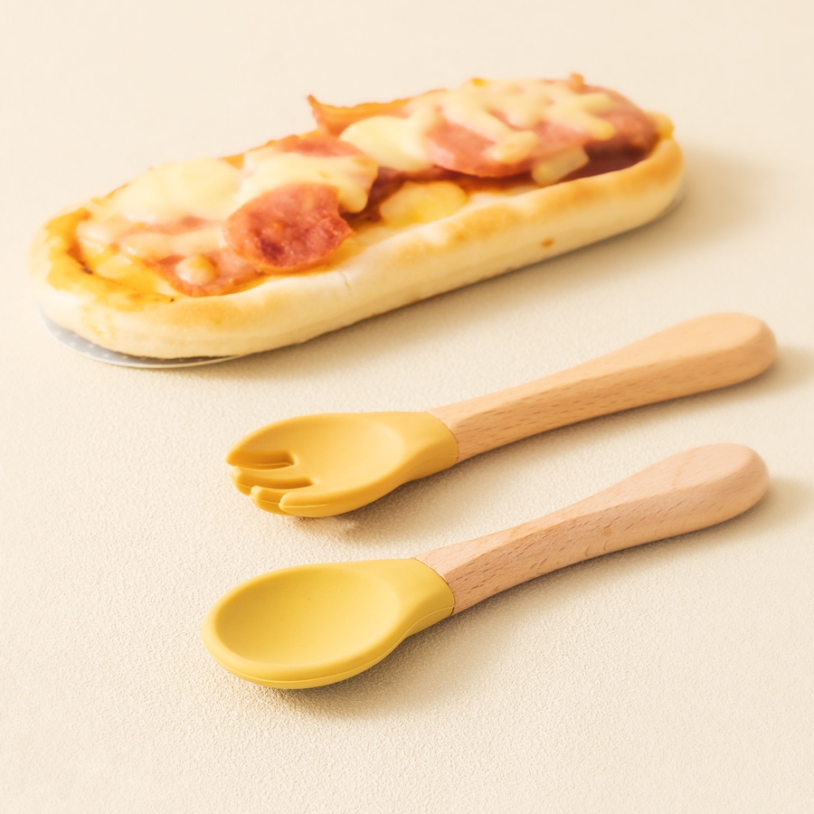 Mamaplan 실리콘 아기 숟가락 포크 나무 손잡이  - Baby Food Dispensing Spoon 리뷰 및 가격