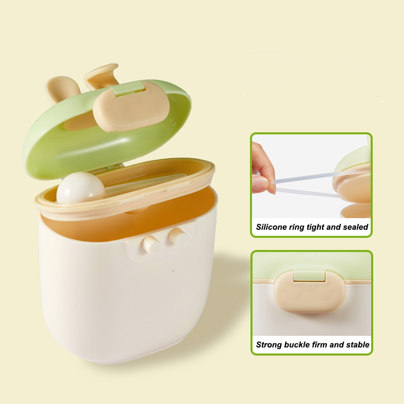 새로운 실리콘 토끼 귀 분유 디스펜서, 분유 용기, 매 - Baby Food Dispensing Spoon 리뷰 및 가격