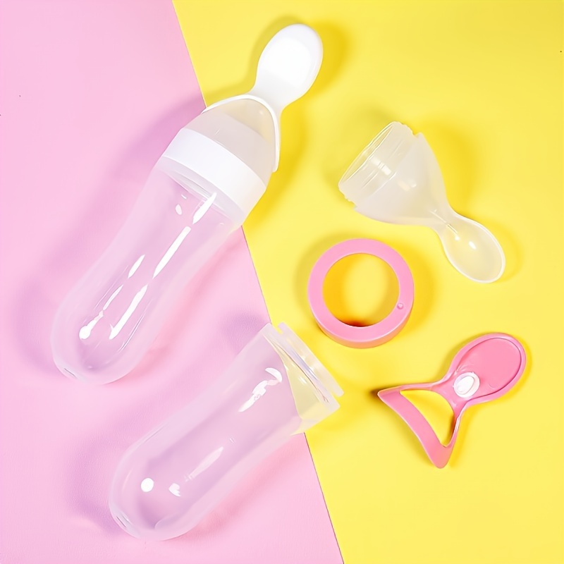 아기 수유용 실리콘 젖병과 스푼, 3온스 음식 디스펜싱 - Baby Food Dispensing Spoon 리뷰 및 가격