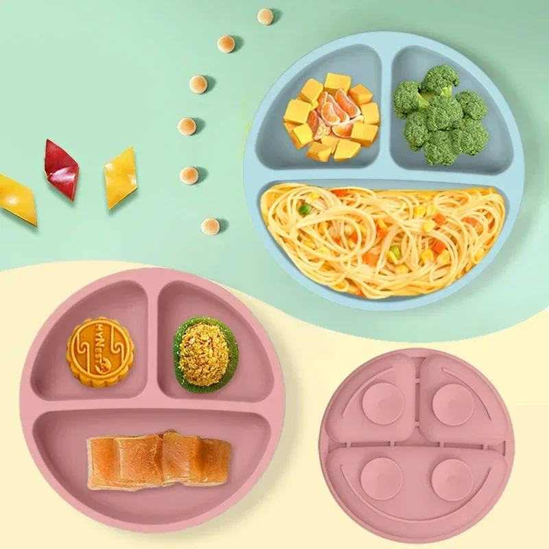 식품 학년 실리콘 어린이 접시 세트 아기 먹이 그릇 흡 - Baby Food Dispensing Spoon 리뷰 및 가격
