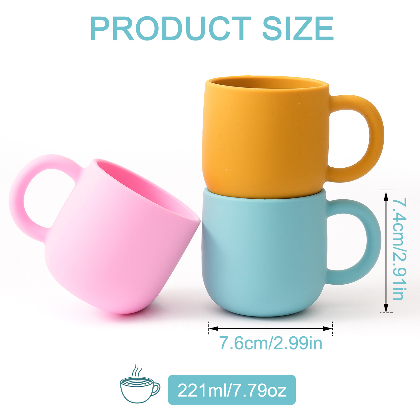 컬러 키즈 1PCS 실리콘 아기 먹이 컵 단일 핸들 휴 - Baby Food Dispensing Spoon 리뷰 및 가격
