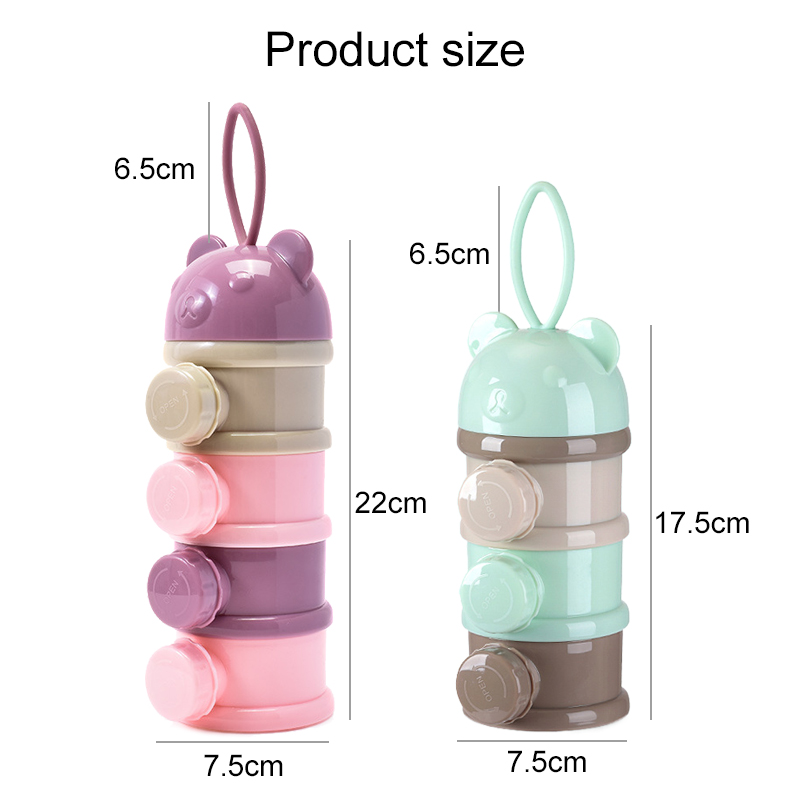 3/4 레이어 아기 휴대용 이유식 보관 상자 다중 개방 - Baby Food Dispenser 리뷰 및 가격