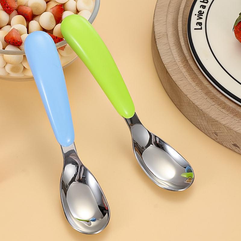 창의적인 디자인의 스테인리스 스틸 유아용 이유식 스푼, - Baby Food Weaning 리뷰 및 가격