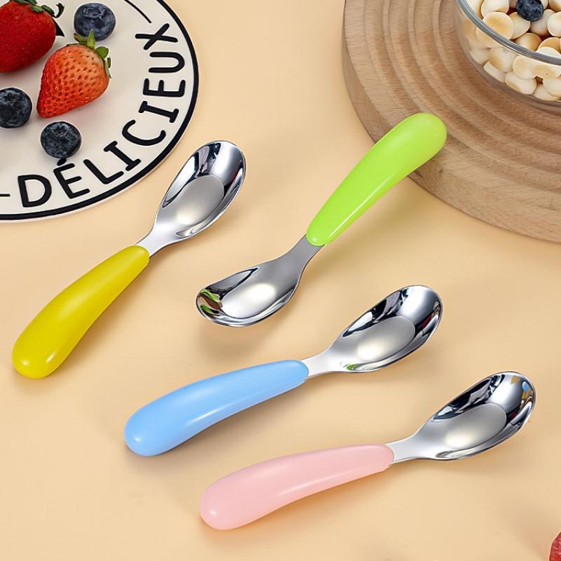 창의적인 디자인의 스테인리스 스틸 유아용 이유식 스푼, - Baby Food Weaning 리뷰 및 가격