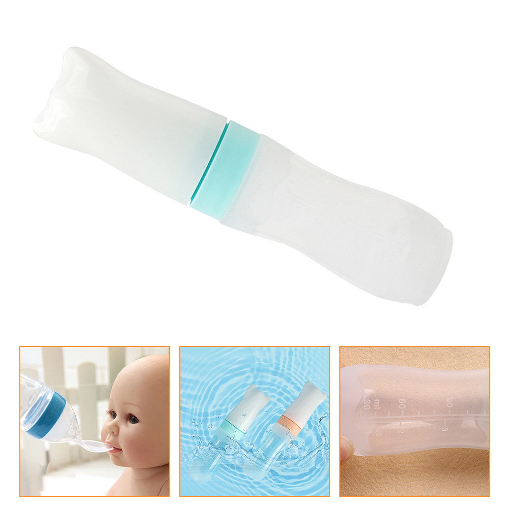 120ml 실리콘 수유병 이유식 디스펜싱 스푼 스퀴즈  - Baby Food Dispensing Spoon 리뷰 및 가격