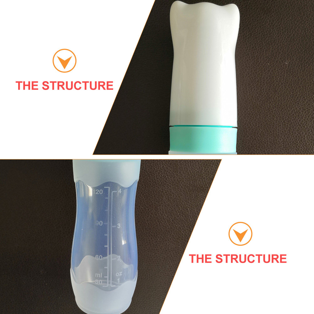 120ml 실리콘 수유병 이유식 디스펜싱 스푼 스퀴즈  - Baby Food Dispensing Spoon 리뷰 및 가격