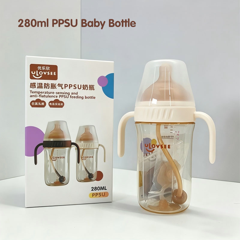 새로운 280ml 열감지 PPSU 젖병 (하단 공기밸런 - Baby Food Dispensing Spoon 리뷰 및 가격